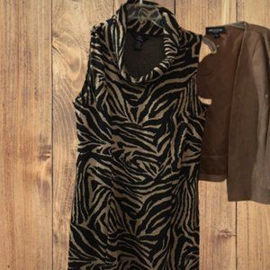 Nina Leonard Dress with Jacket